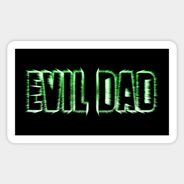 Evil Dad Sticker by Weltenbrand